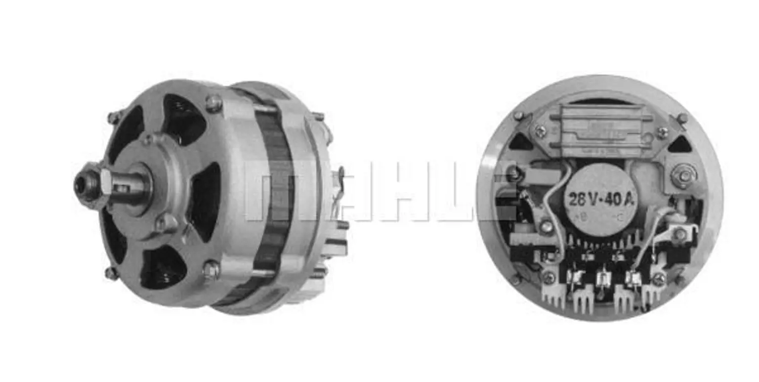 MAHLE Lichtmaschine Generator passend für DEUTZ   AHLMANN 40A IA0485   AAK2303