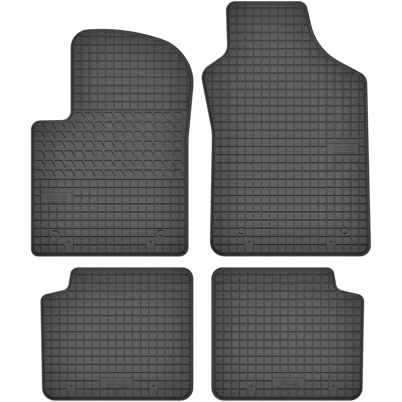 Motohobby Passform Gummi Fußmatten Set für Ford KA 2008 - 2016