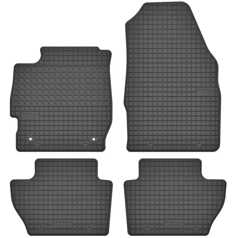 Motohobby Passform Gummi Fußmatten Set für Ford KA+ 2015 - 2021