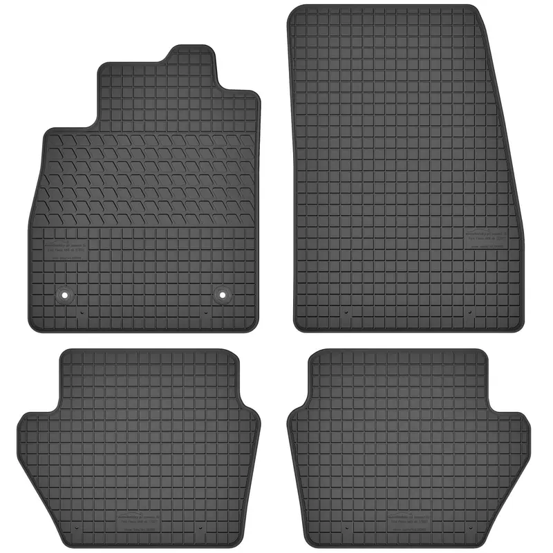 Motohobby Passform Gummi Fußmatten Set für Ford Puma 2019 - 2025