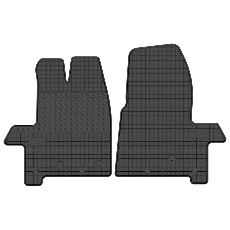 Motohobby Passform Gummi Fußmatten Set für Ford Transit 2013 - 2025