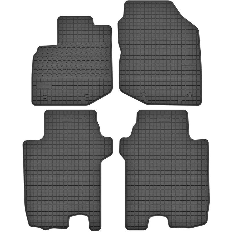 Motohobby Passform Gummi Fußmatten Set für Honda Jazz GE 2008 - 2015